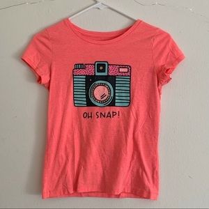 Oh Snap! Bright Pink Shirt